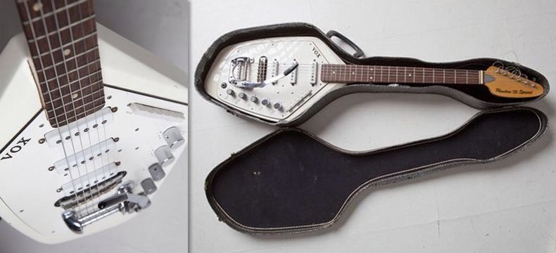 Guitar Blog: 1960s Vox Phantom VI Special with built-in special